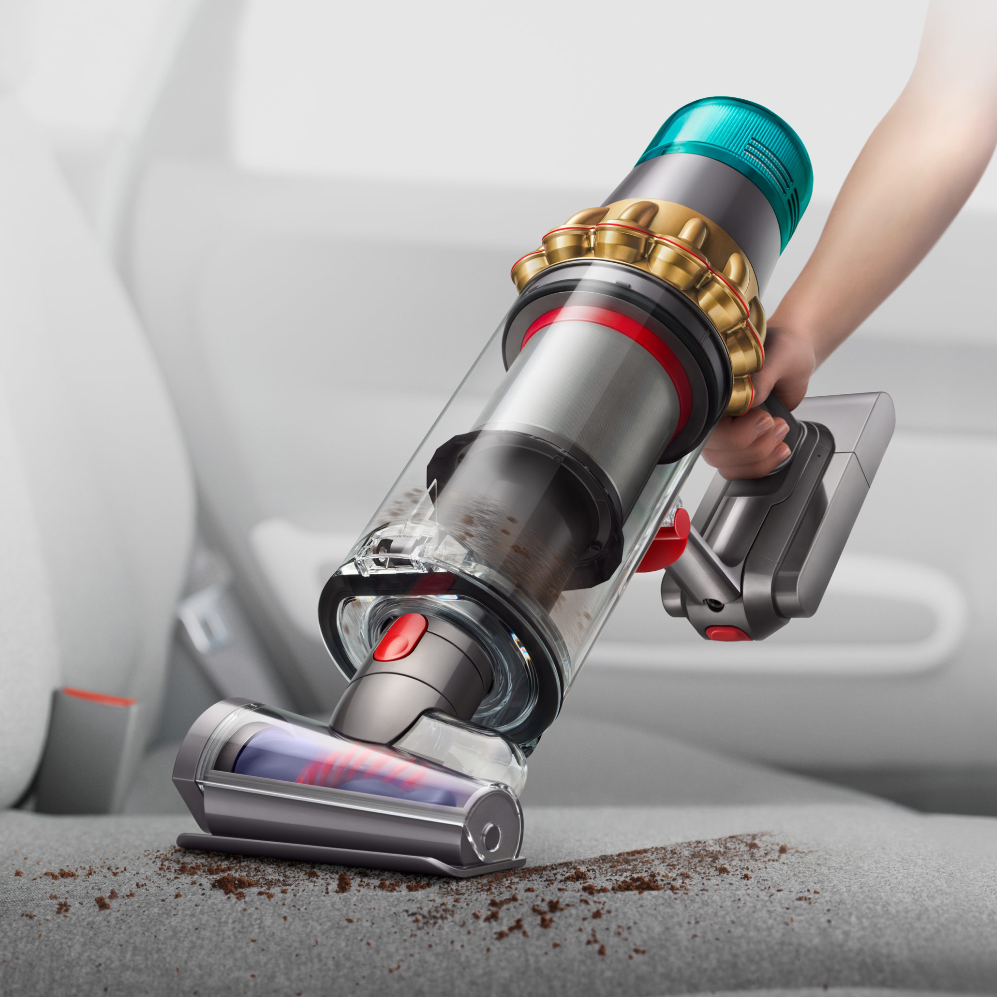 Dyson V15 Detect Absolute Cordless Vacuum | Iron/Gold